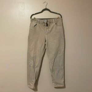 Zara tan jeans